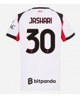 Günstige AC Milan Ardon Jashari #30 Auswärtstrikot Damen 2025-26 Kurzarm